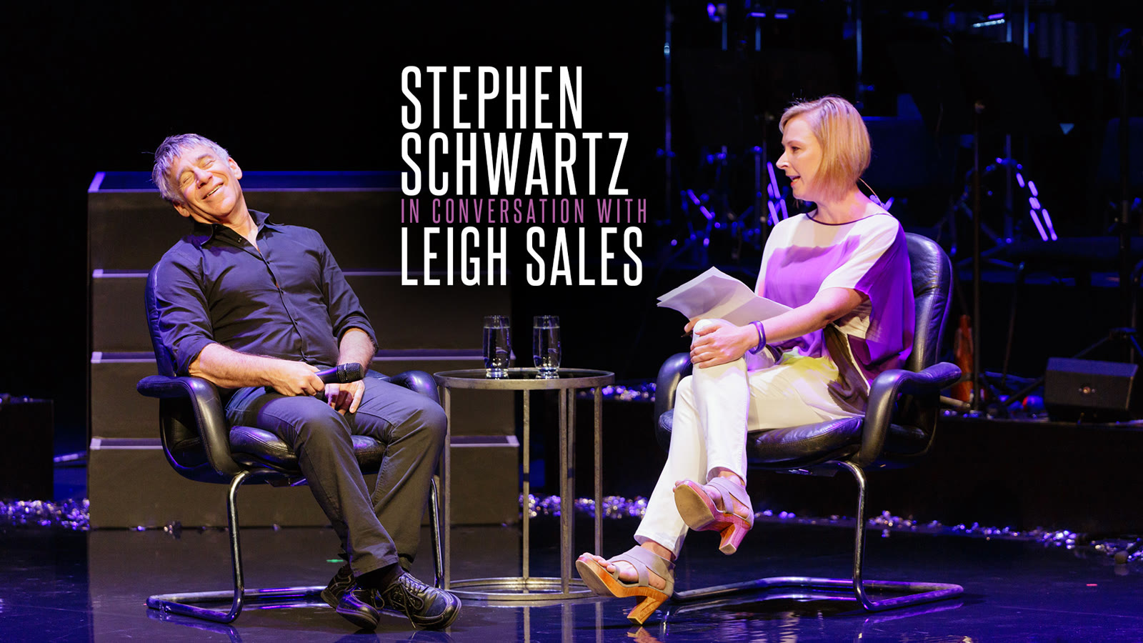 Stephen Schwartz in conversation with Leigh Sales